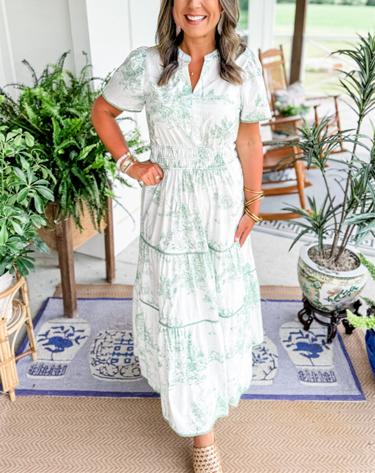 Novira™ | Timeless Toile Maxi