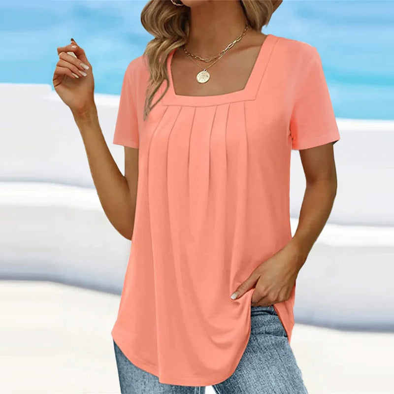 BEVERLEY™ - CASUAL PLEATED BLOUSE