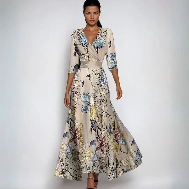 Chloe | Elegant Floral Dress