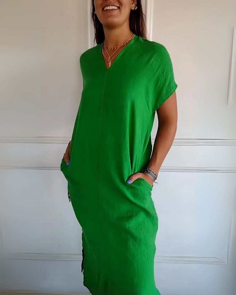 Lorisse™ | Lightweight Summer Dress with Pockets
