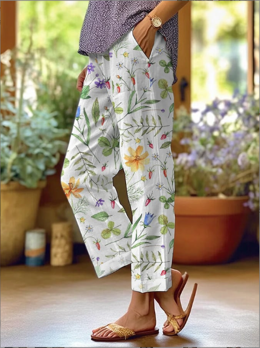 Willow | Bloom Print Pants
