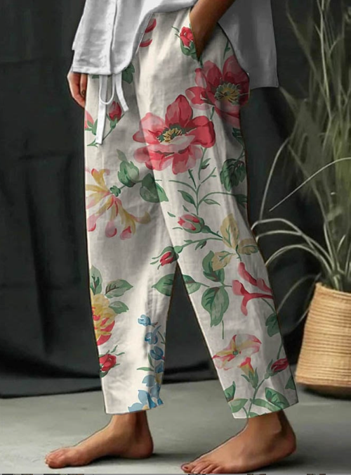 Willow | Bloom Print Pants