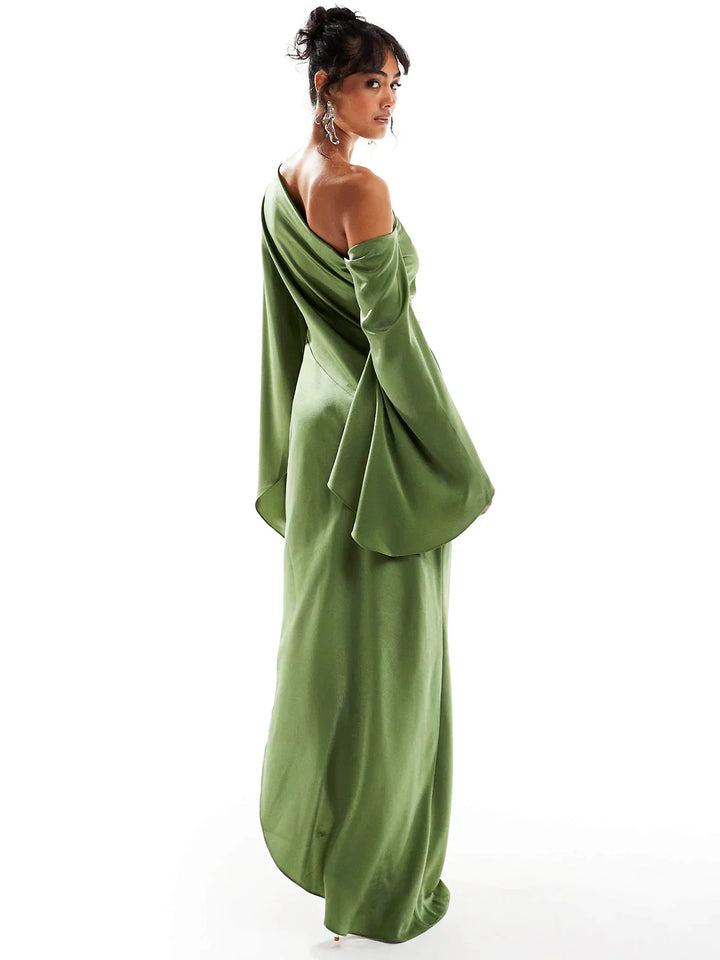 Selvianne™ | Satin Flow Maxi