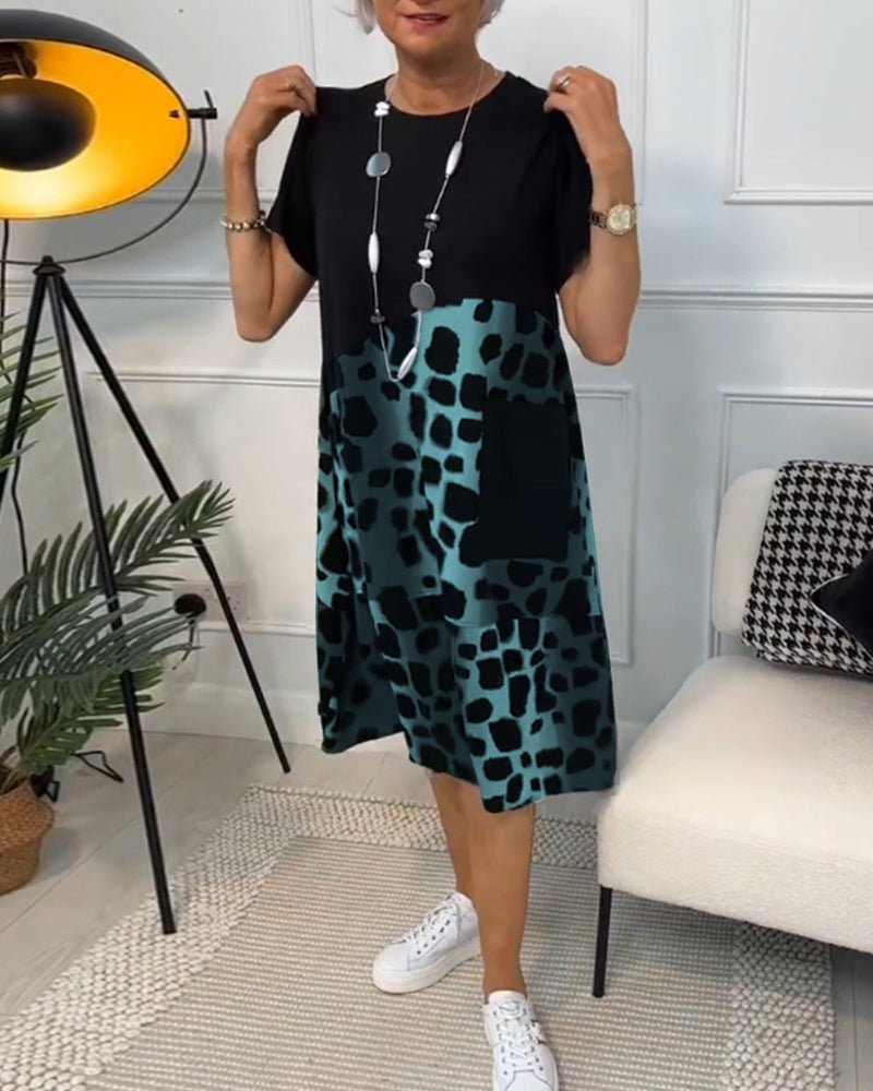 Evelora™ | Chic Midi Dress