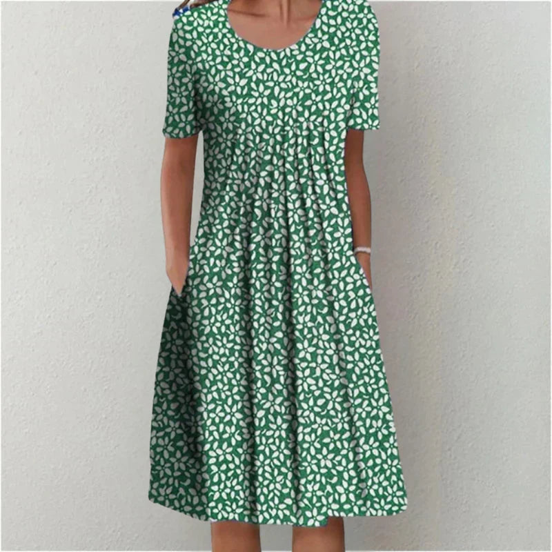 Sofia | Stylish and Casual Floral Dress with Pockets