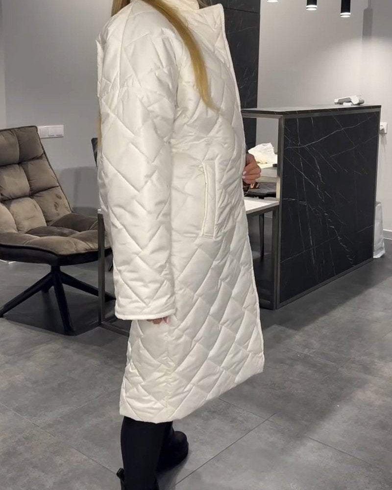 Zanira™ | Mid-Length Lapel Coat