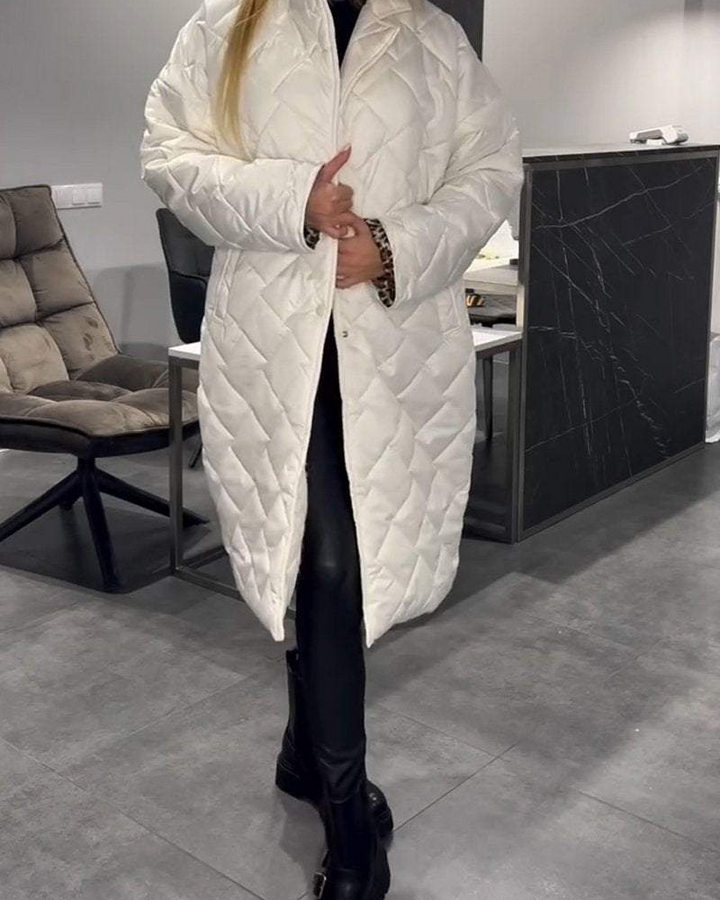 Zanira™ | Mid-Length Lapel Coat