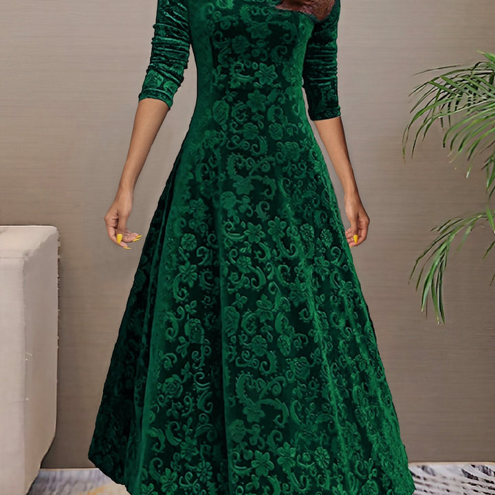 Denise | Holiday Velvet Elegance Dress