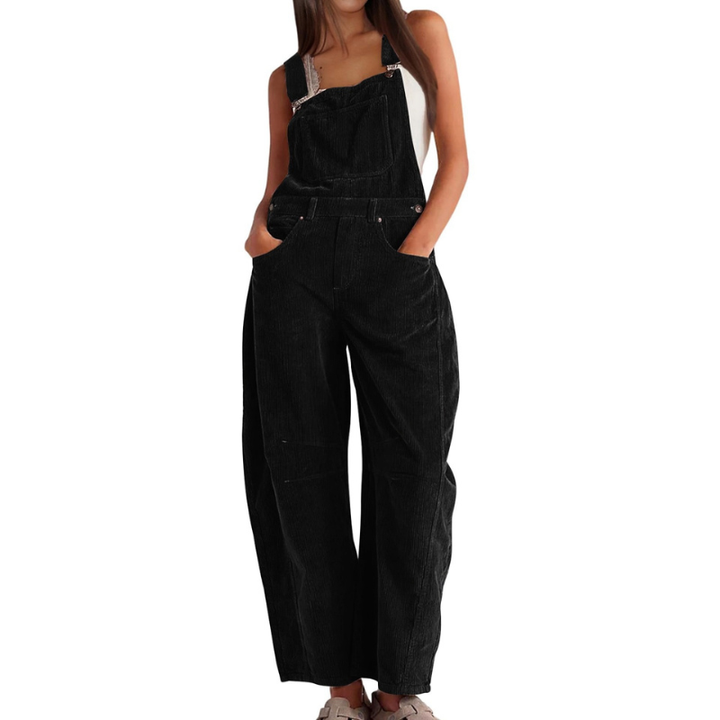 Rosalyn | Effortless Wide Leg Overalls Jumpsuit