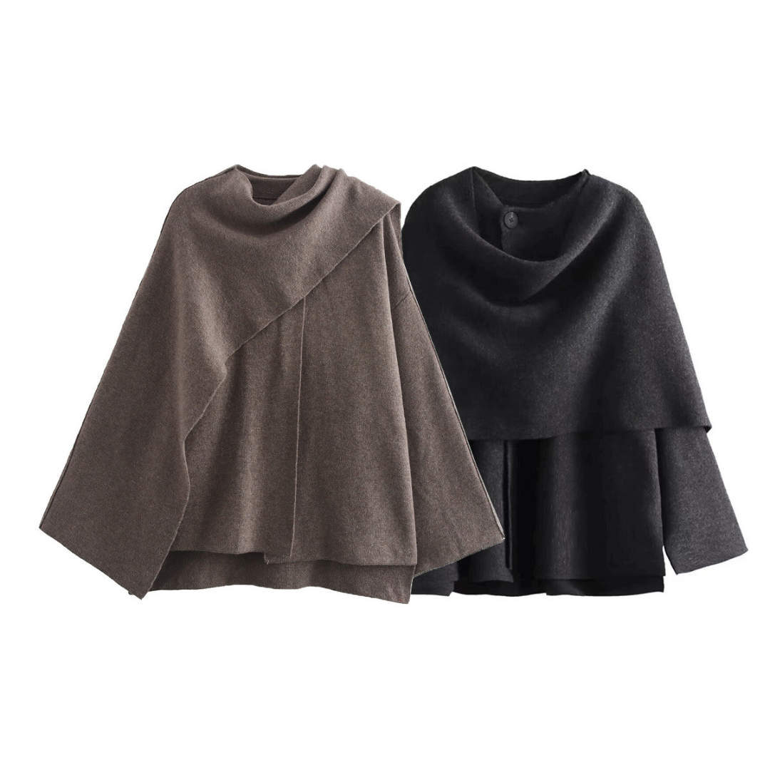 Noya™ | Chic Cape Coat
