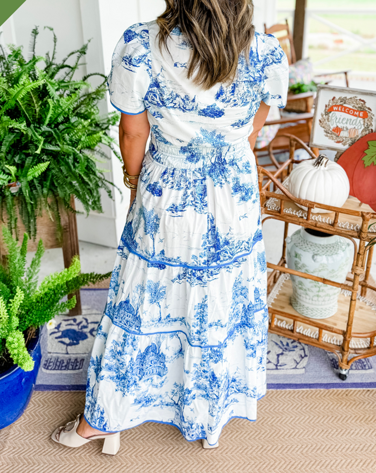 Novira™ | Timeless Toile Maxi