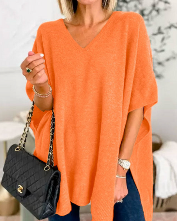 Corlina™ | Timeless Knit Poncho