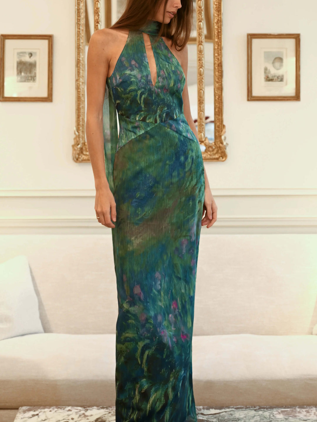 Isolyn™ | Monet Maxi Dress – Irises