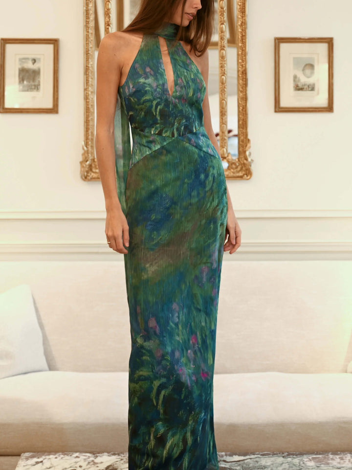 Isolyn™ | Monet Maxi Dress – Irises