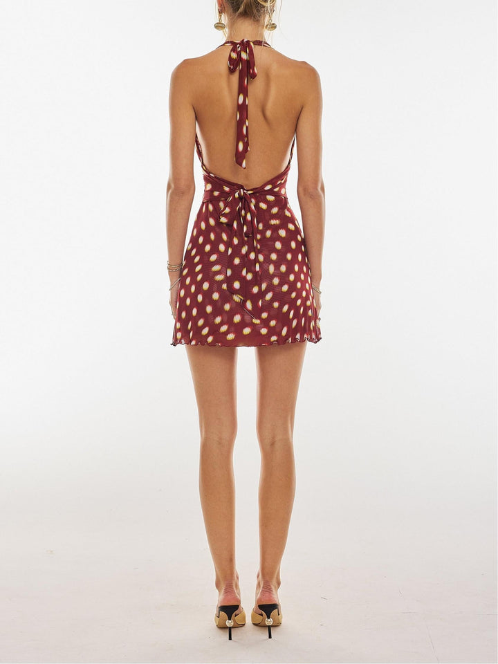 Delyssa™ | Polka Dot Mini Dress