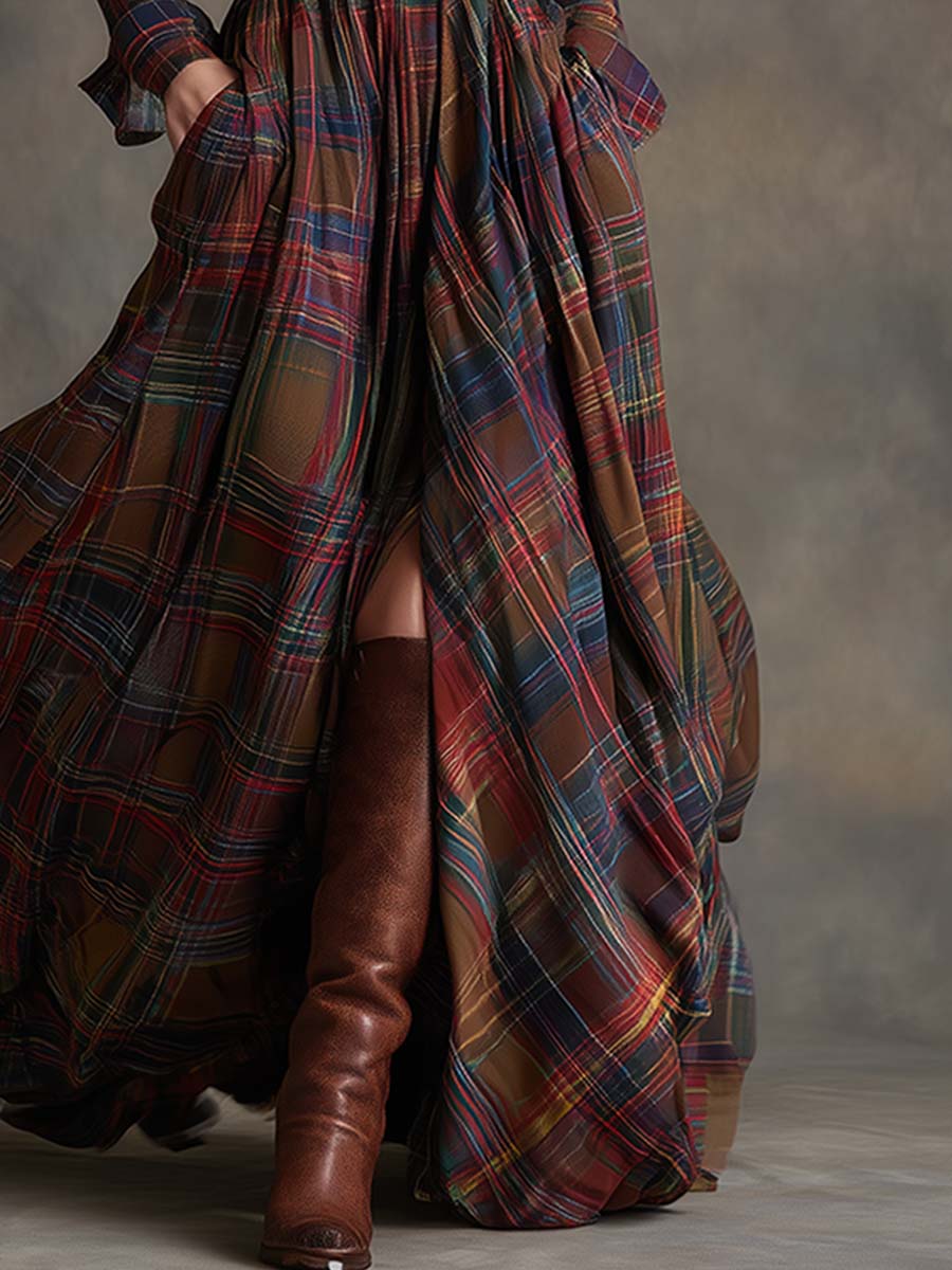 Scarlett | Belted Shirt Dress
