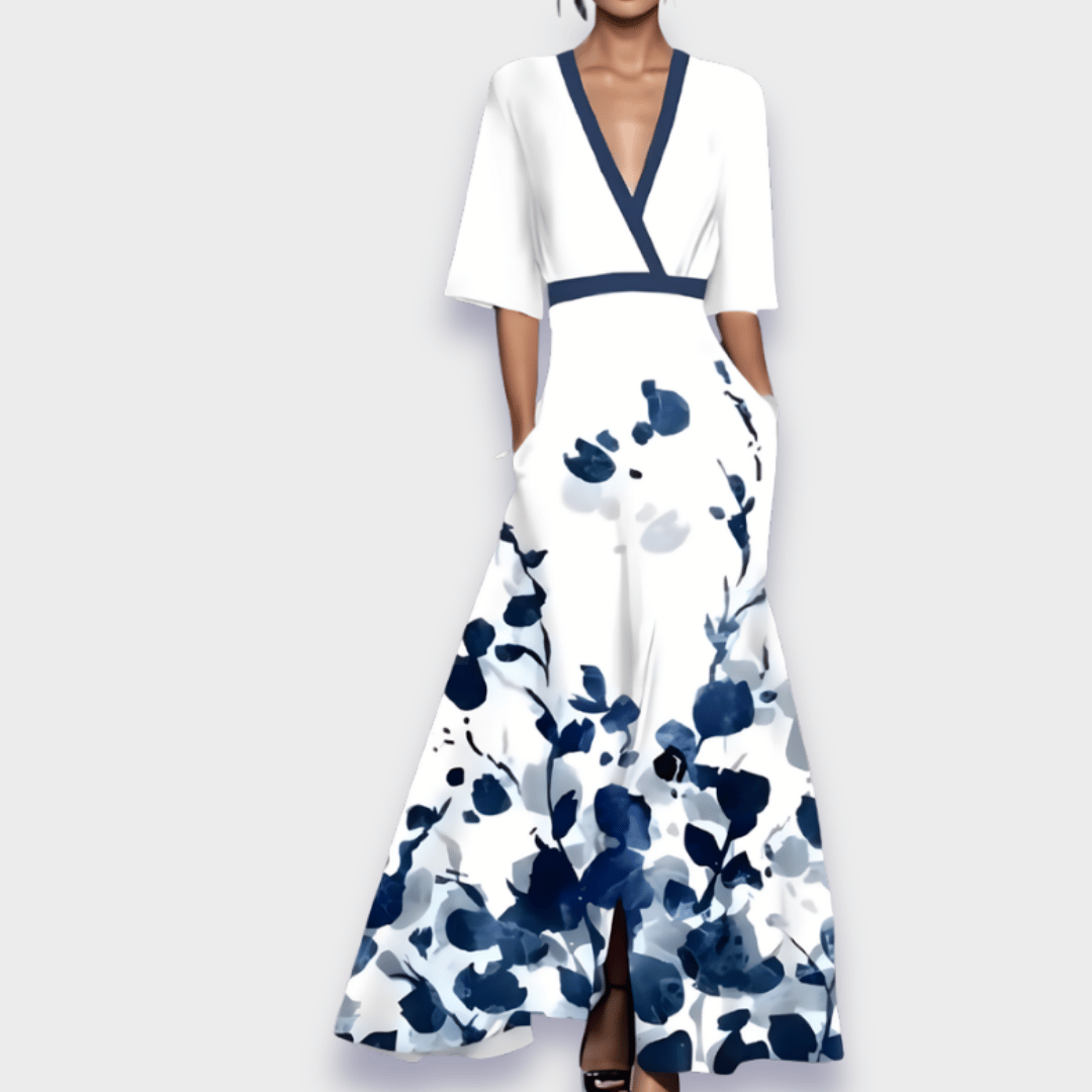 Chloe | Elegant Floral Dress
