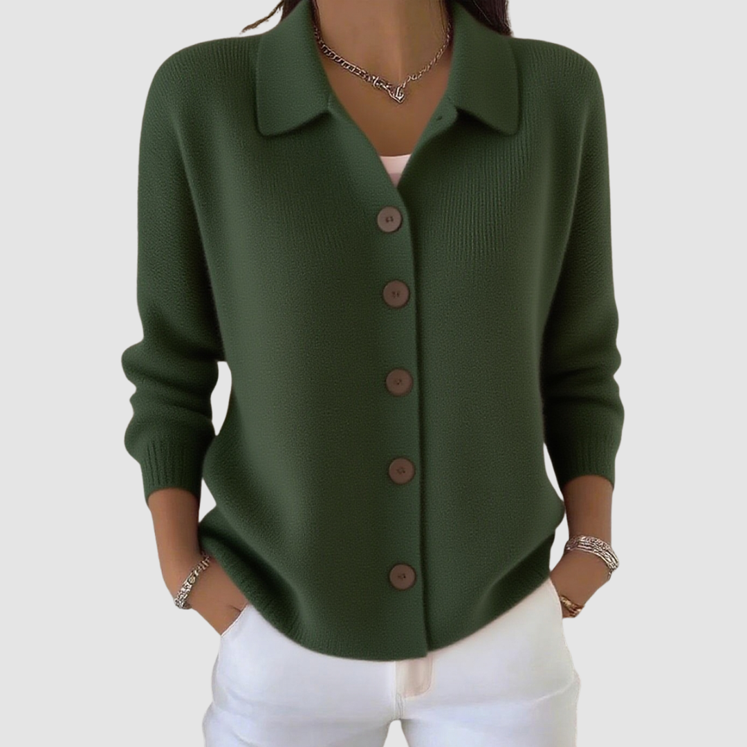 Riah™ Button-Up Knit Cardigan