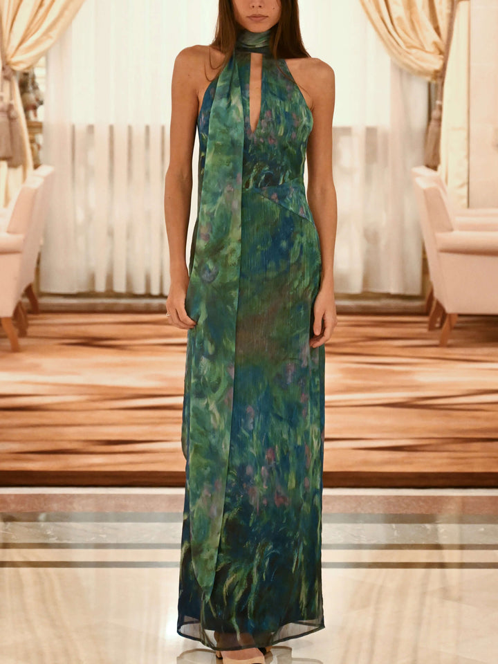 Isolyn™ | Monet Maxi Dress – Irises