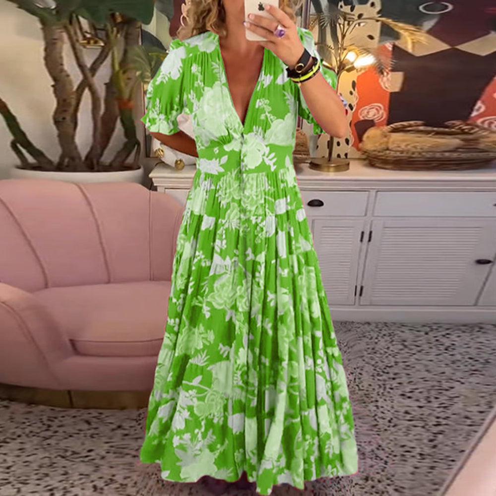 Rosae™ | Romantic Floral Maxi Dress