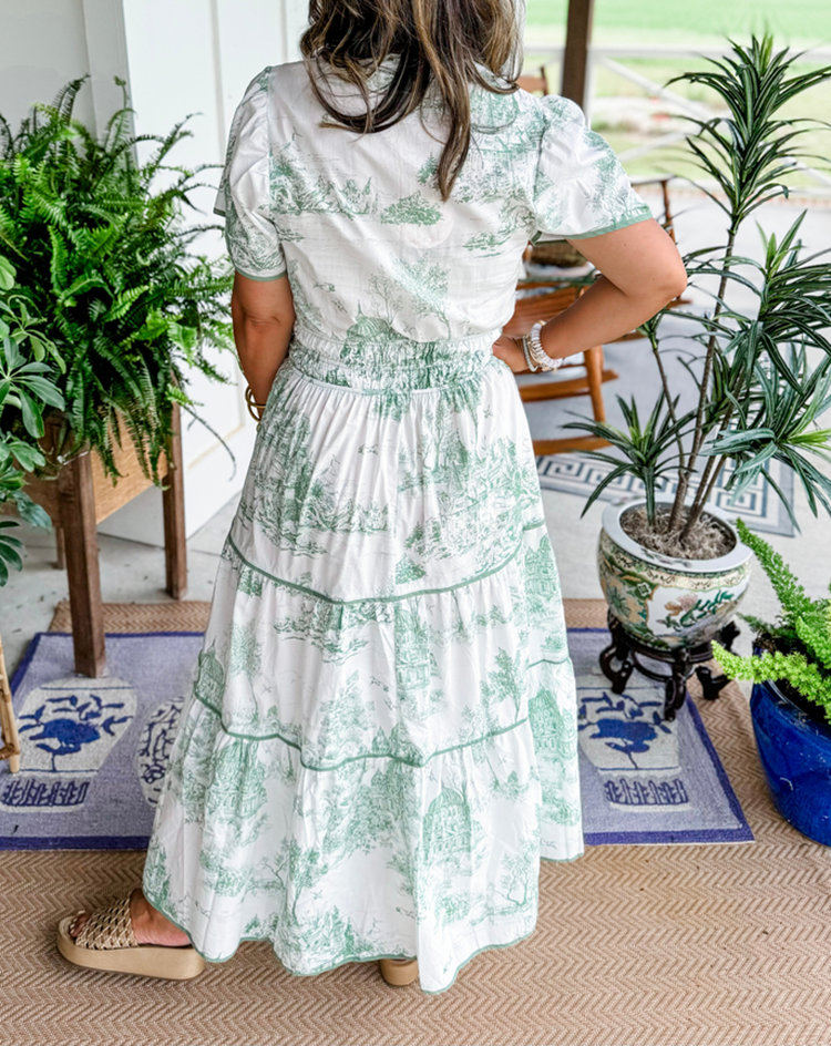 Novira™ | Timeless Toile Maxi