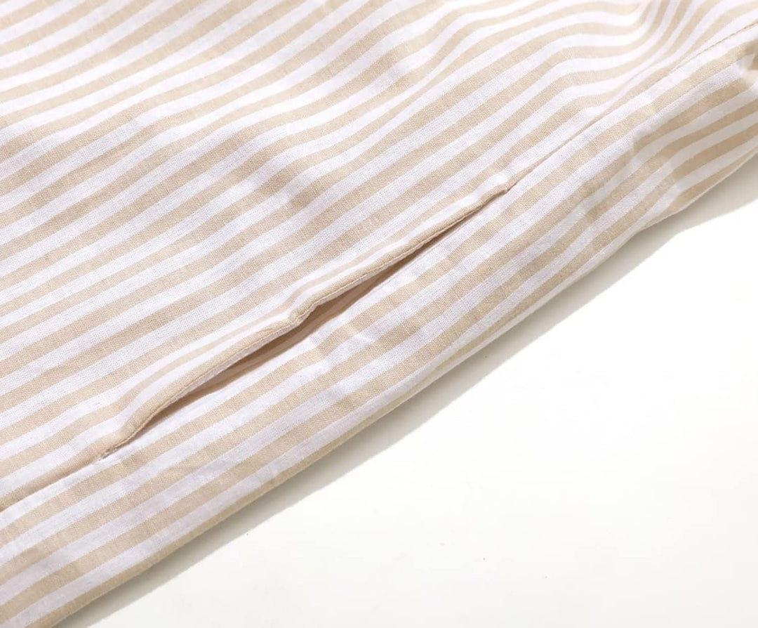 Stripe™ | Long Sleeve Shirt Dress