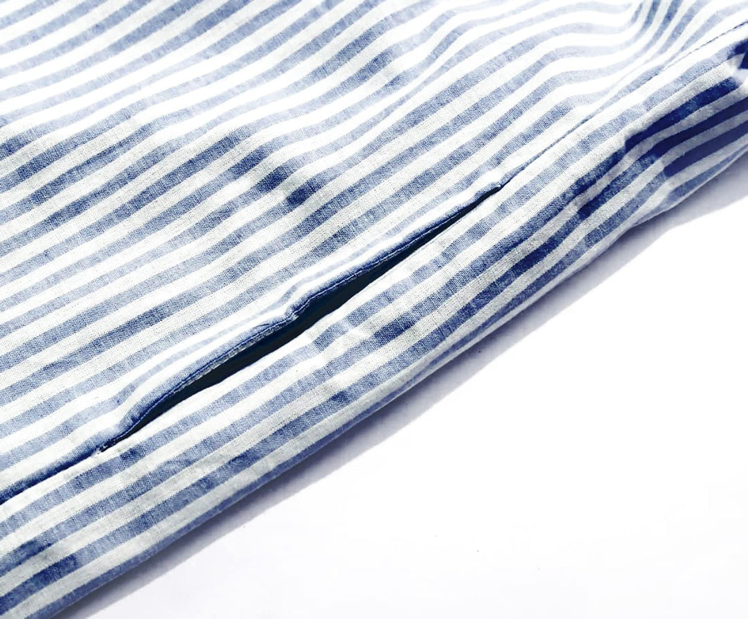 Stripe™ | Long Sleeve Shirt Dress
