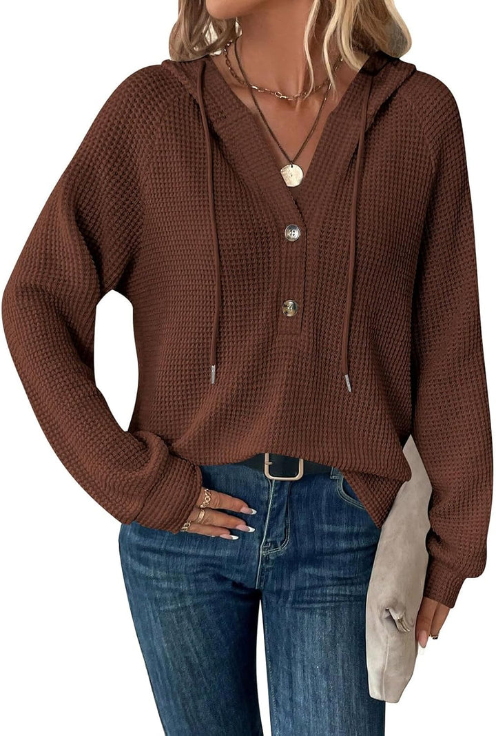 Zyrae™ | Oversized V-Neck Sweat