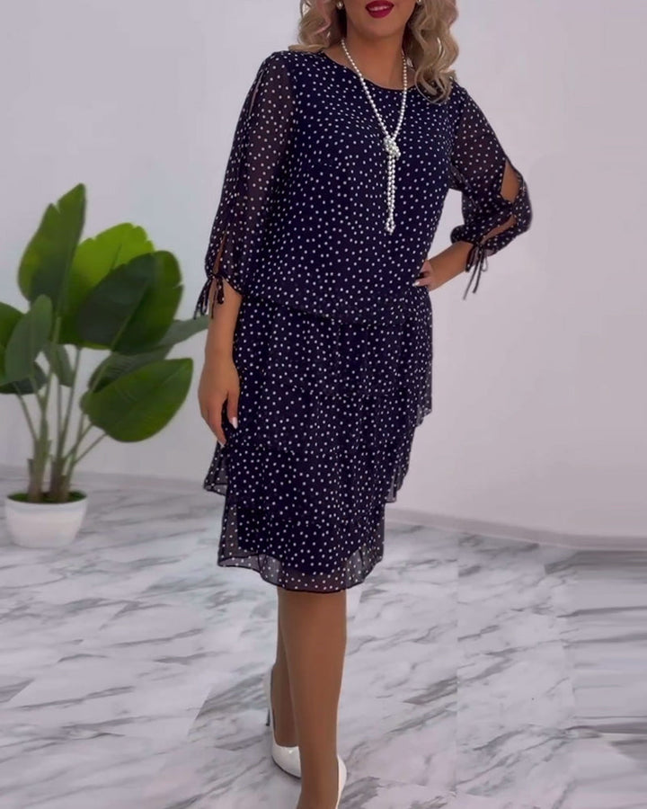 VIONA™ | Soft Classic Midi Dress