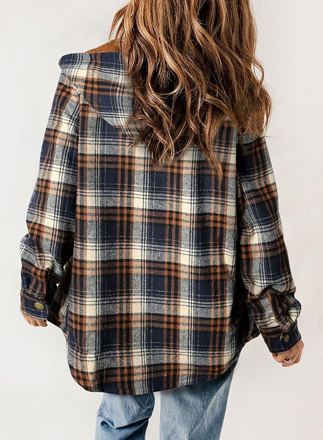 Elvessa Plaid Flanel Jacket
