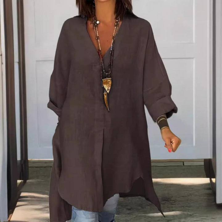 Chic and relaxed winter dress