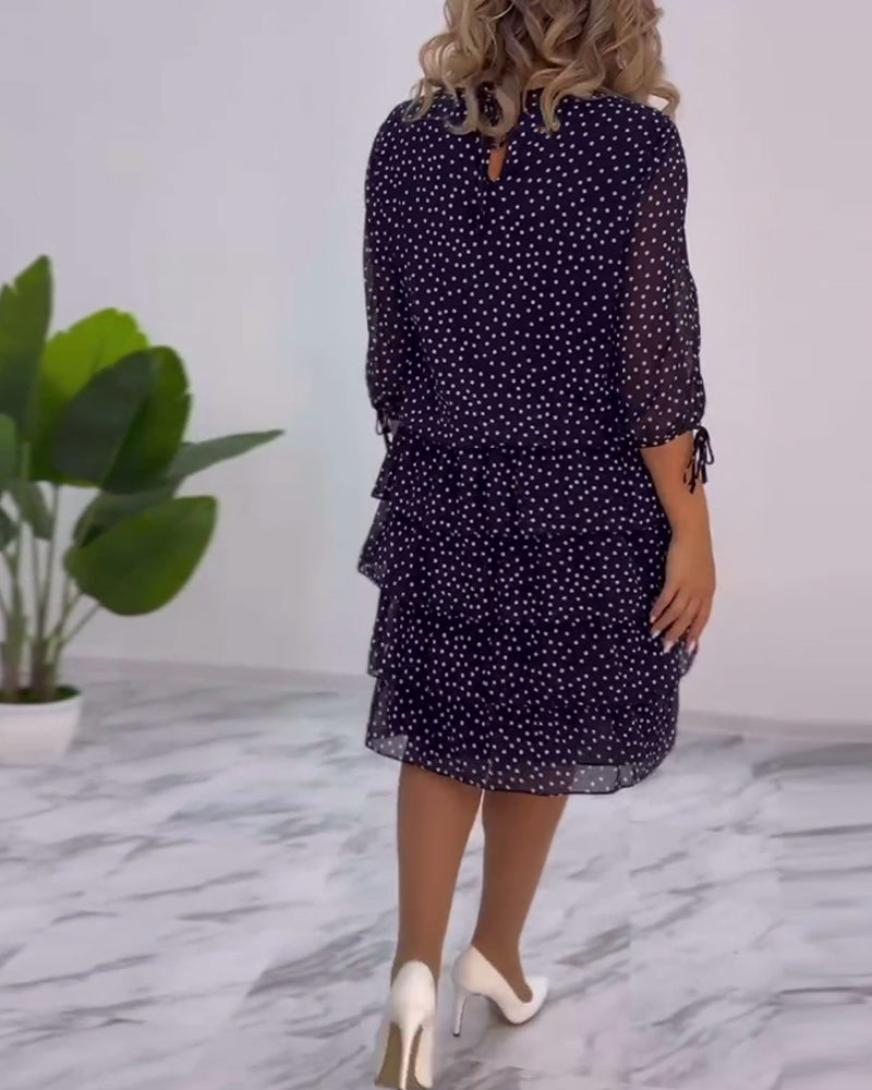 VIONA™ | Soft Classic Midi Dress
