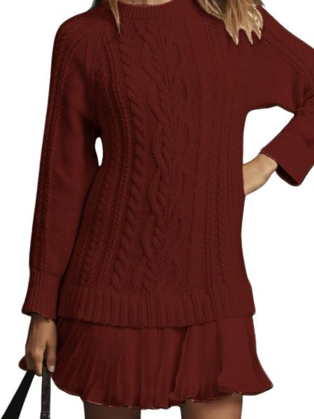 Sorrelle™ | Twist Shape Knit Sweater Dress