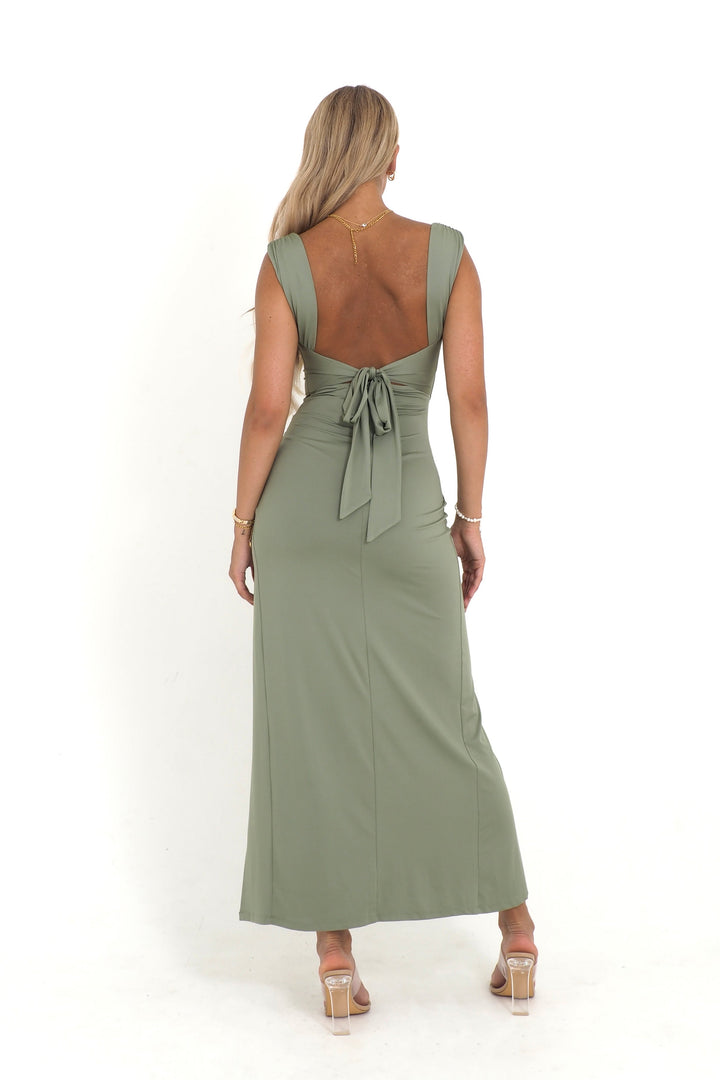 Reniva™ | Sculpted Maxi Dress