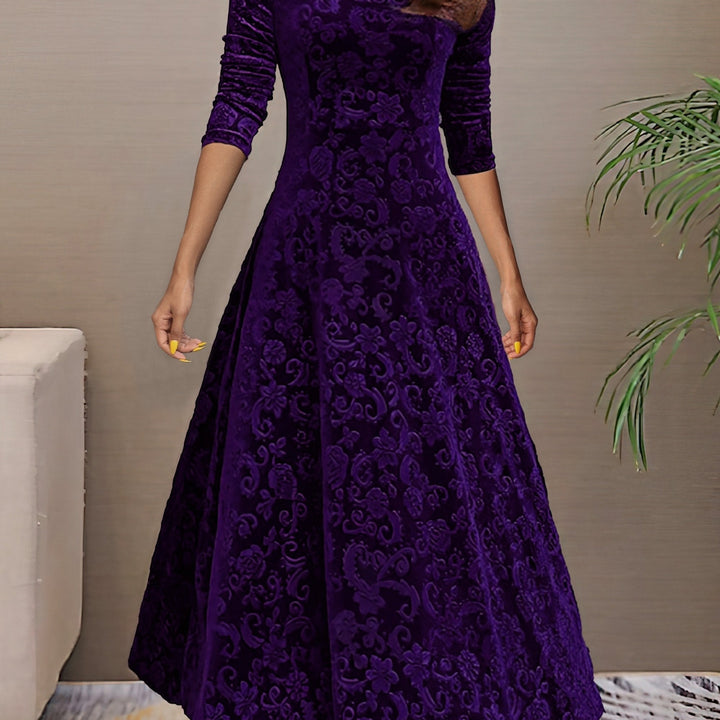 Denise | Holiday Velvet Elegance Dress