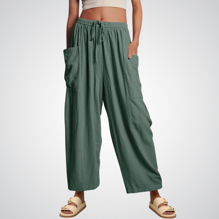 LYNNA™ – Wide-Leg Comfort Pants