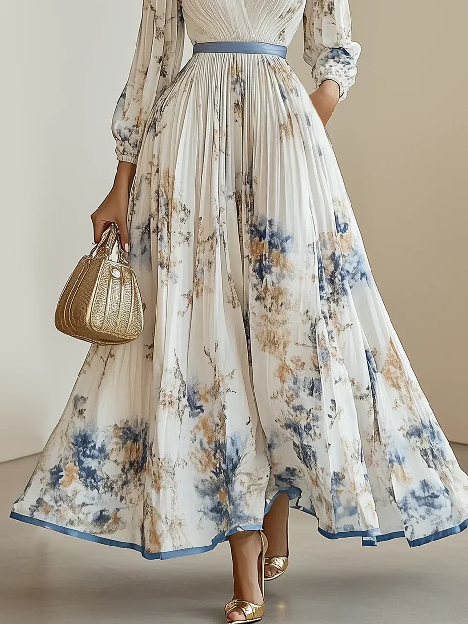 Halston™ | Modern Elegant Maxi Dress