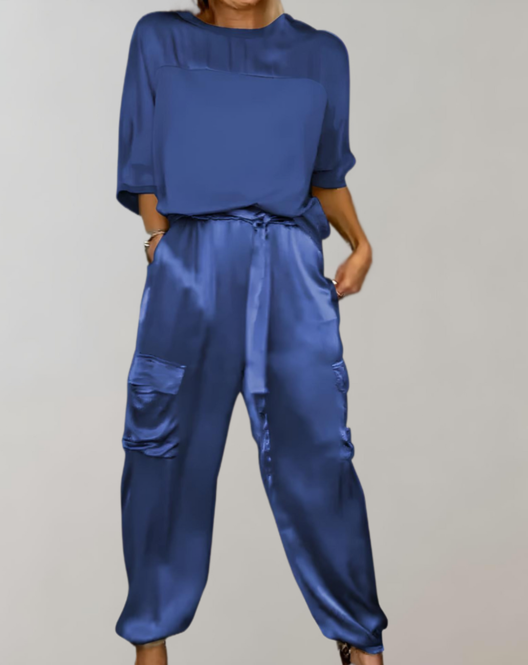 Amanda™| Silky Cargo Lounge Set