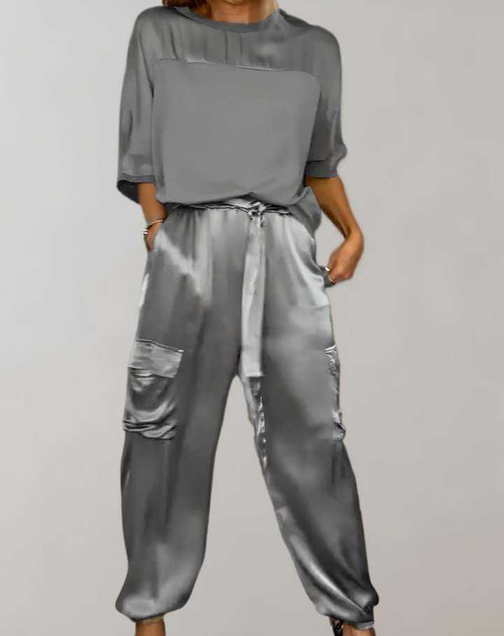 Amanda™| Silky Cargo Lounge Set