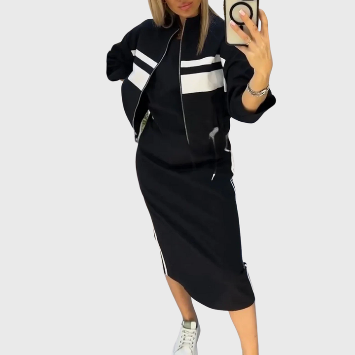 Elegant Casual Two-Piece Set