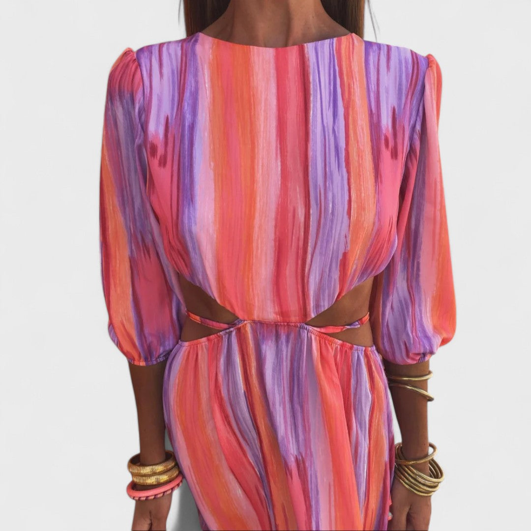 Paloma™ | Classic Slit Midi Dress