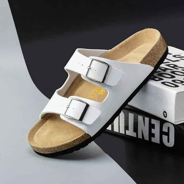 CALVERIS™ | Luxe Casual Leather Sandals