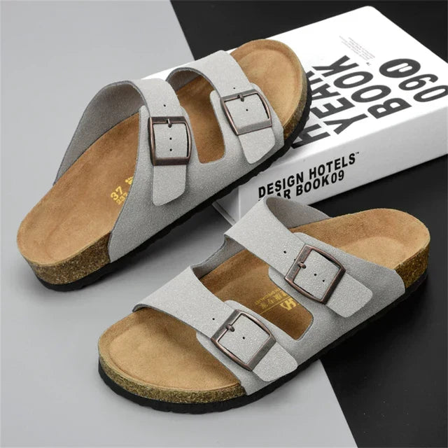 CALVERIS™ | Luxe Casual Leather Sandals