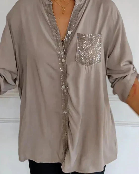 Elaine - Casual Chic Glamour Top
