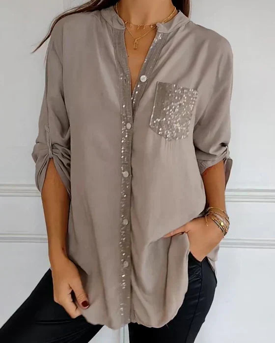 Elaine - Casual Chic Glamour Top