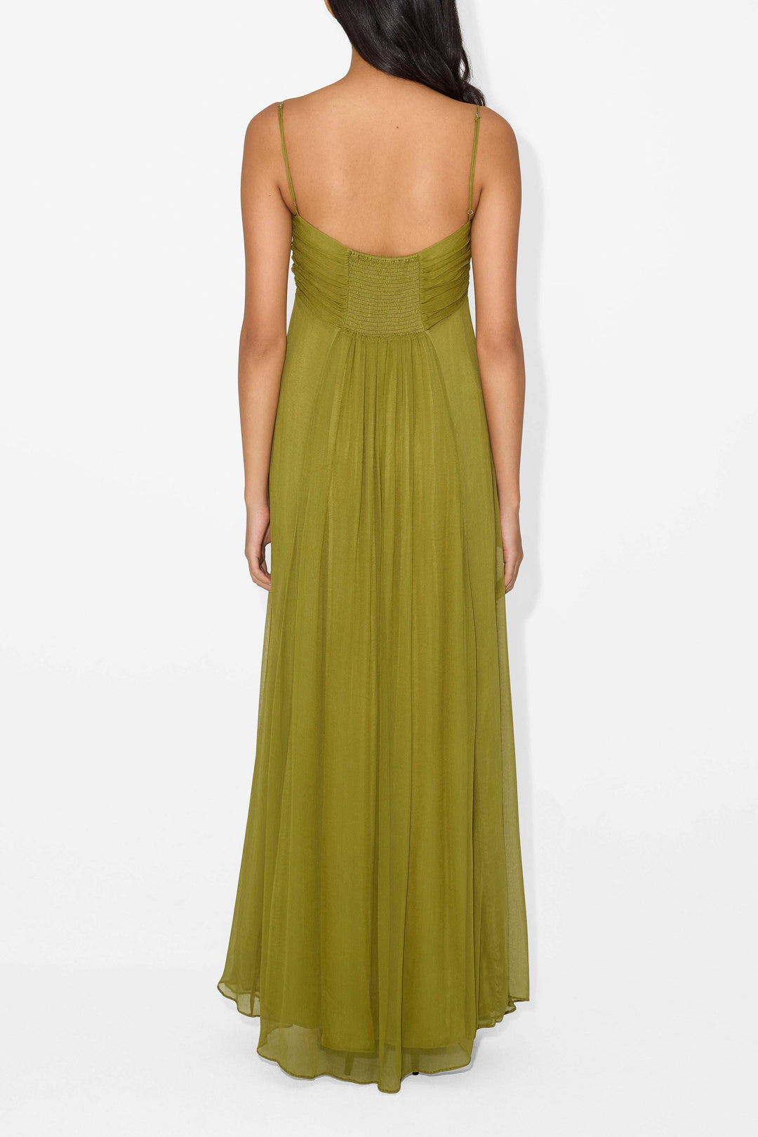Alira™ | Classic High-Neck Maxi Dress