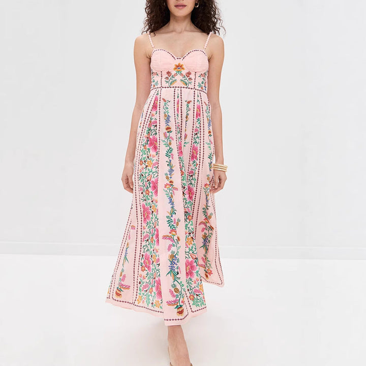 LIVAYNE™ | Luxe Floral Cami Dress