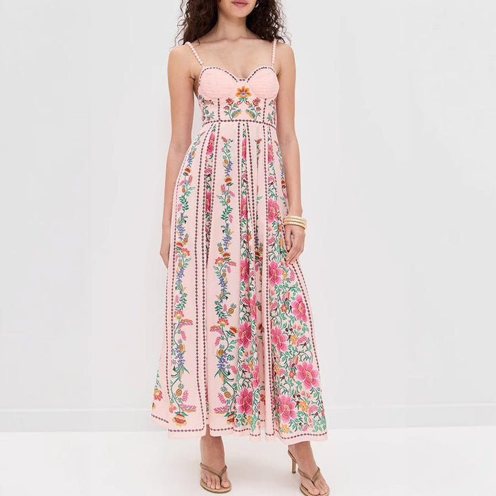LIVAYNE™ | Luxe Floral Cami Dress