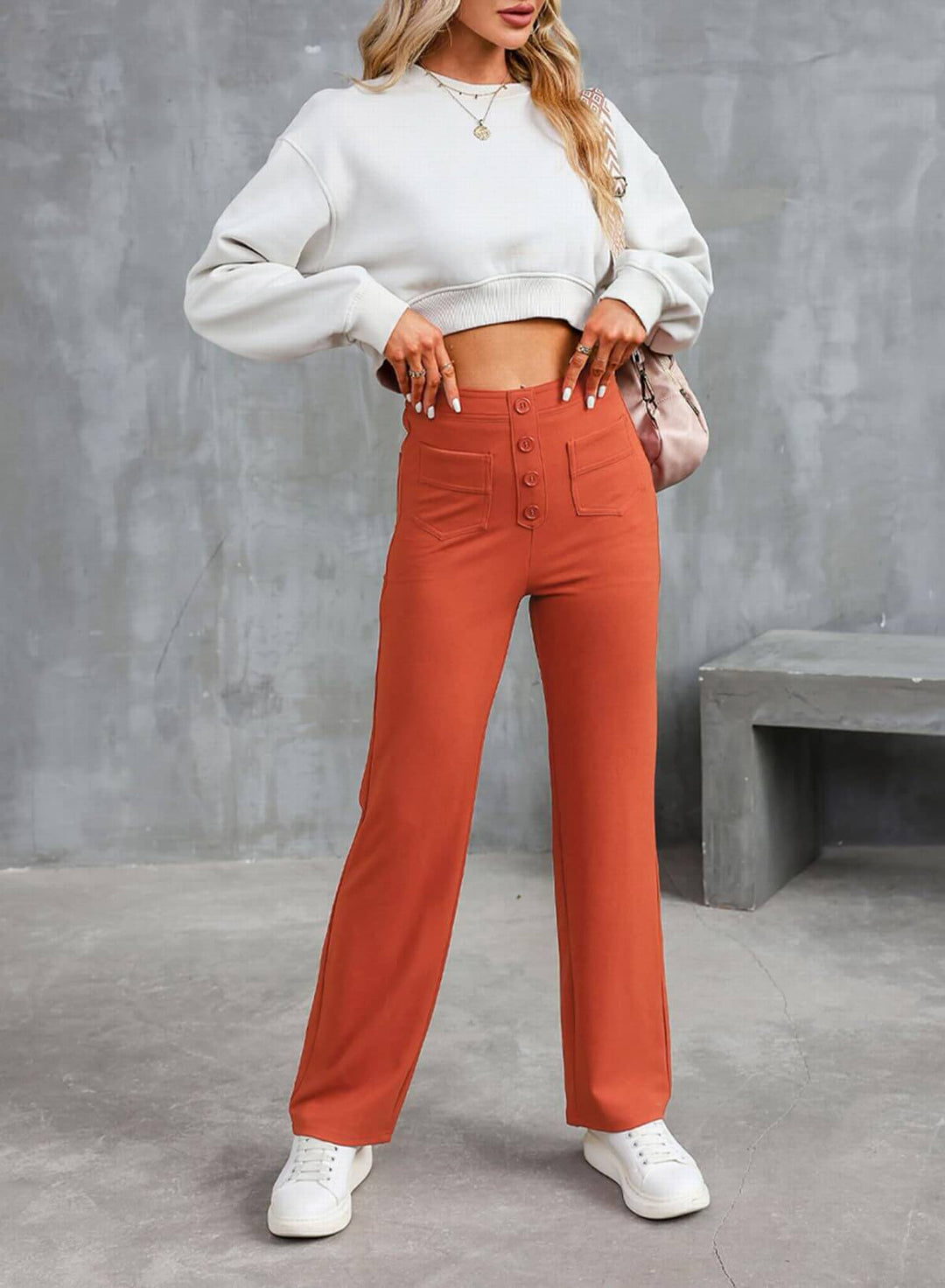 Marta™ | High-Waisted Trousers