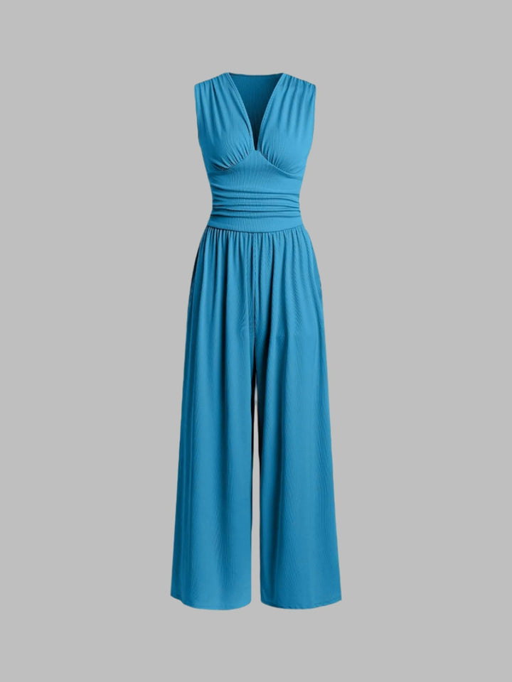 Cynelle™ | Chic Wide-Leg Jumpsuit